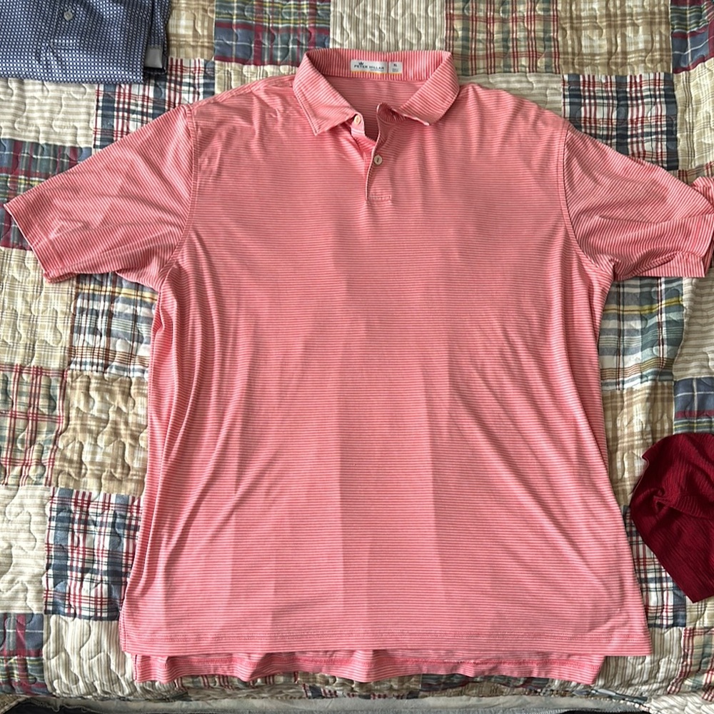 Peter Millar Mens Featherweight Polo